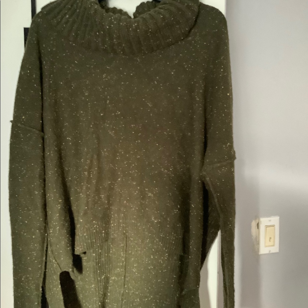 Cowl neck sweater